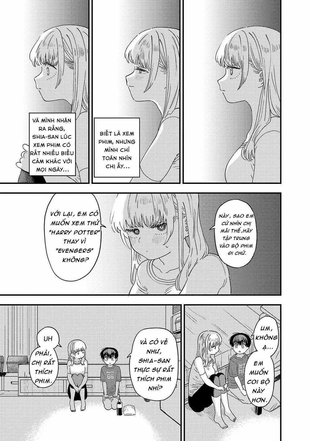 tôi yêu chị gái nhà bên Chapter 17 trang 13