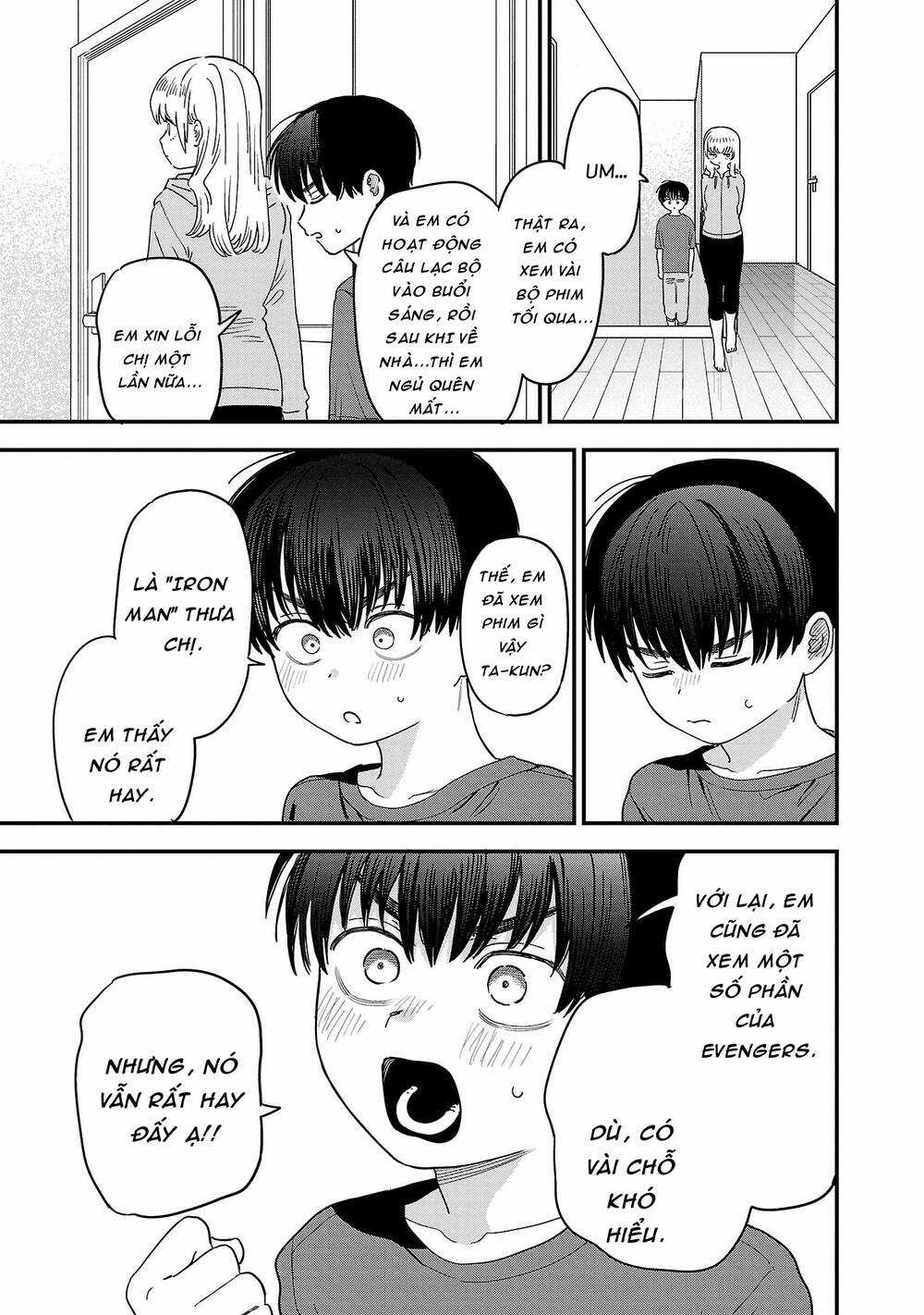 tôi yêu chị gái nhà bên Chapter 17 trang 9