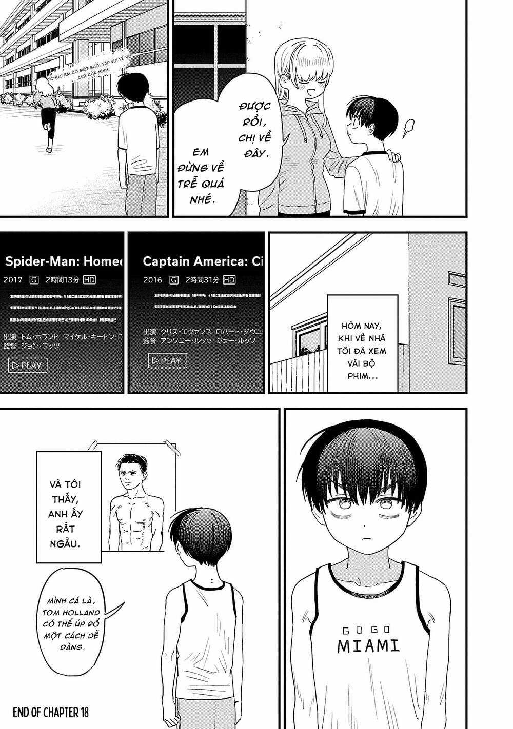 tôi yêu chị gái nhà bên Chapter 18 trang 11