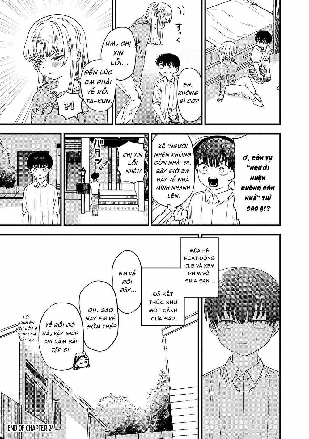 tôi yêu chị gái nhà bên Chapter 24 trang 13