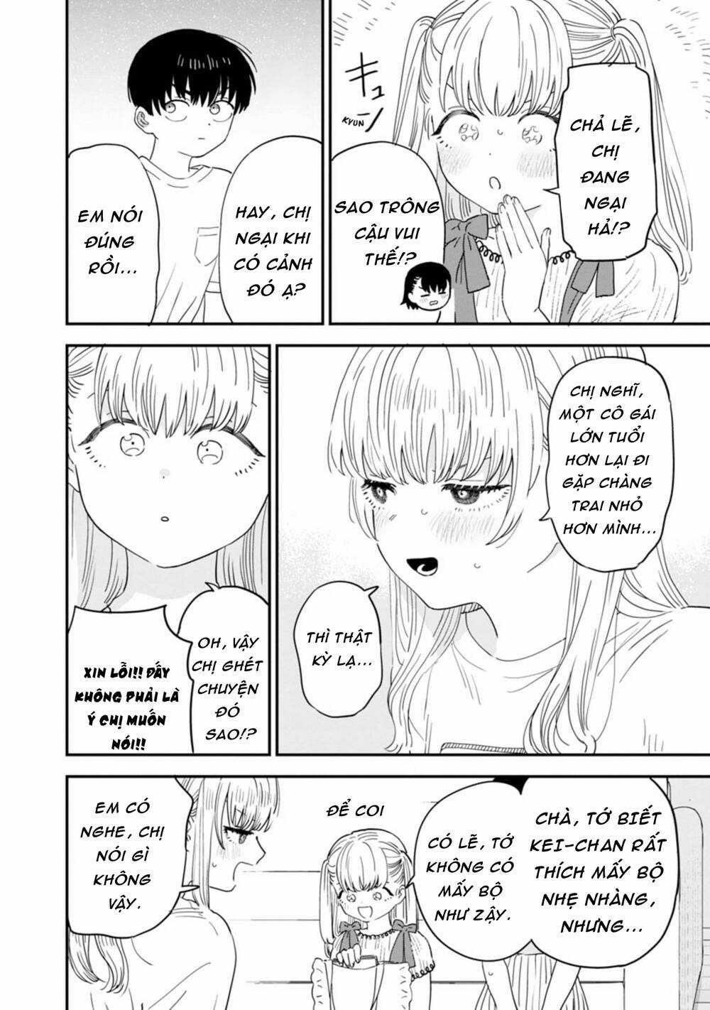 tôi yêu chị gái nhà bên Chapter 25 trang 8