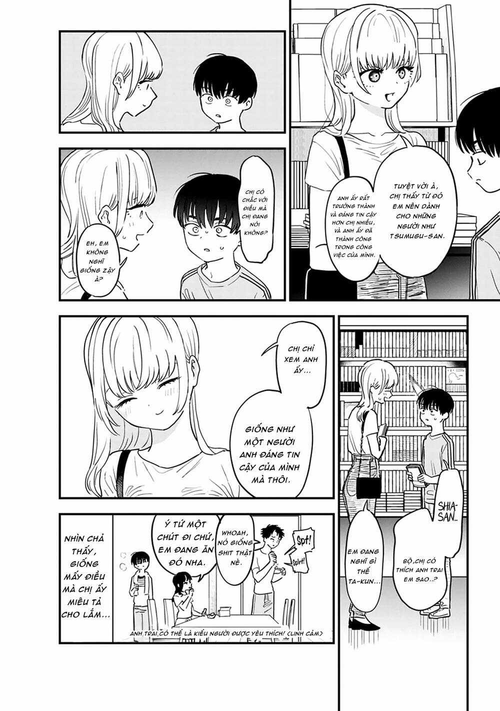 tôi yêu chị gái nhà bên Chapter 3 trang 10