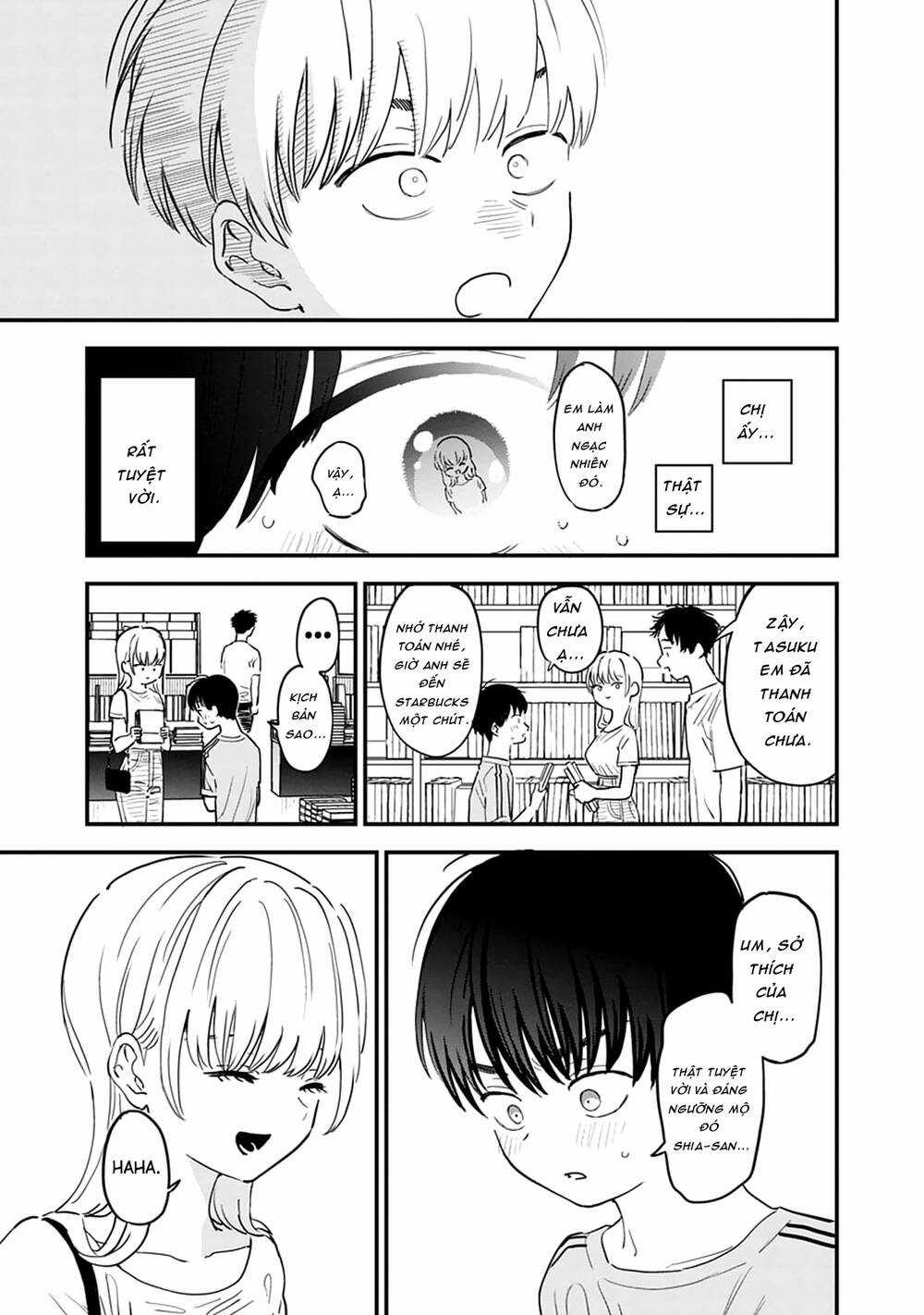 tôi yêu chị gái nhà bên Chapter 3 trang 9