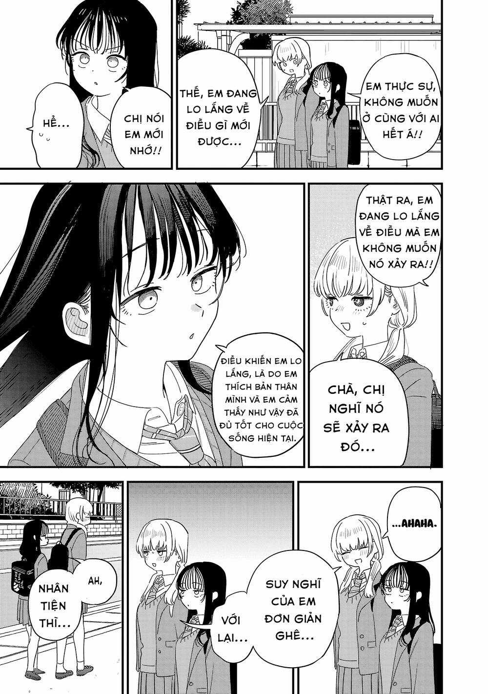 tôi yêu chị gái nhà bên Chapter 36.5 trang 9