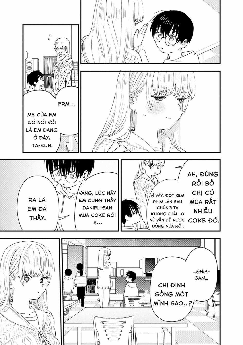 tôi yêu chị gái nhà bên Chapter 37 trang 7