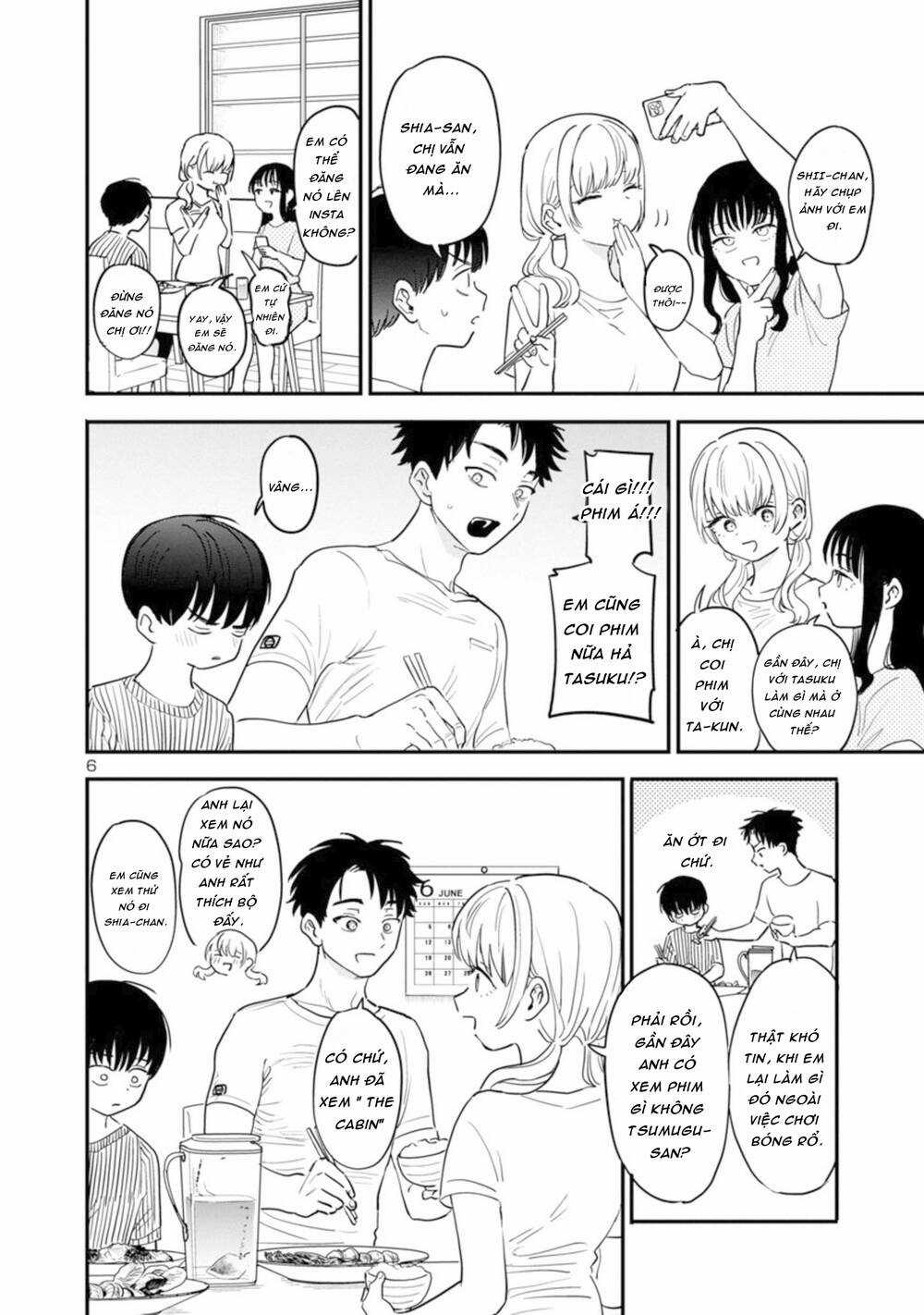 tôi yêu chị gái nhà bên Chapter 4 trang 6