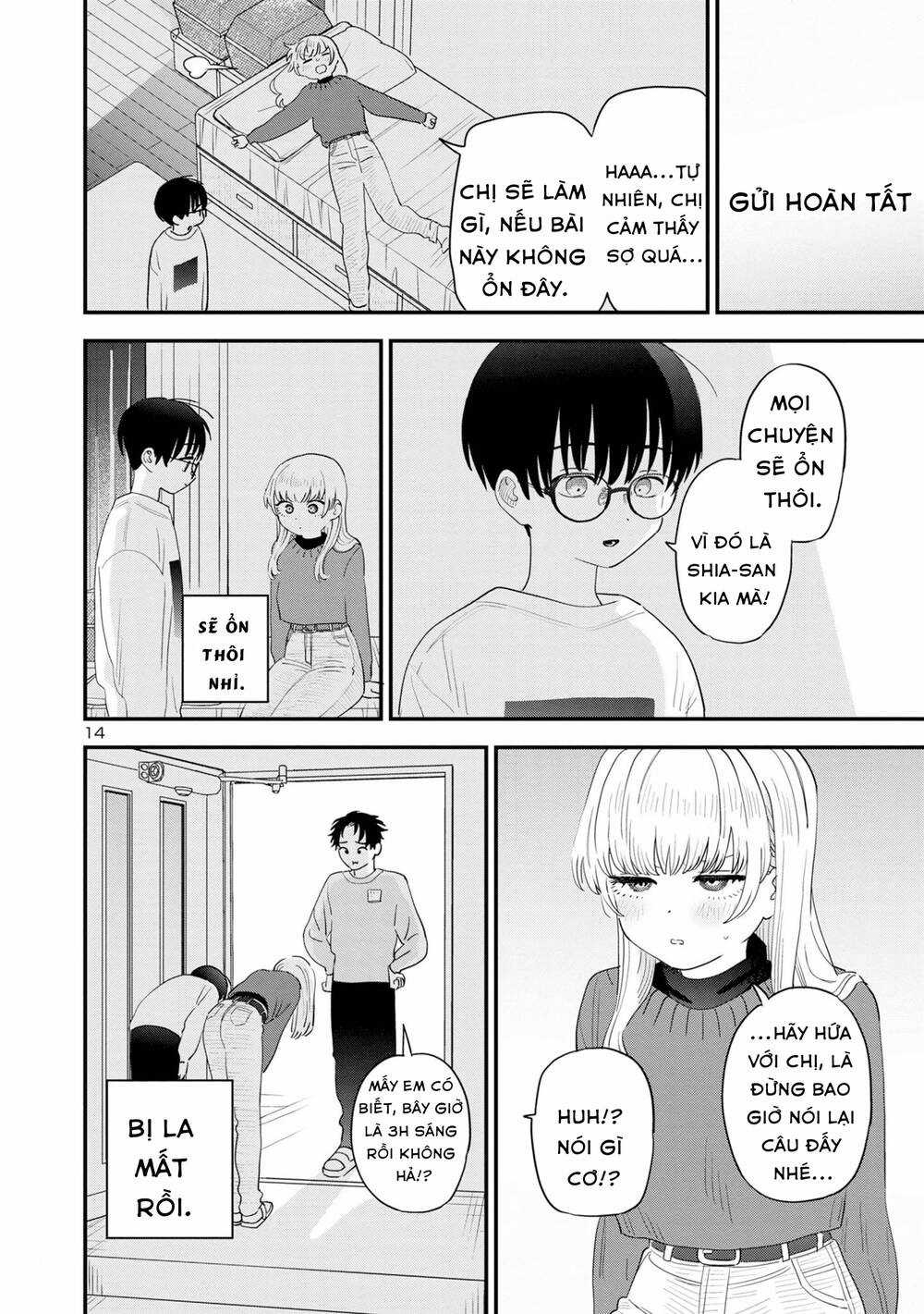 tôi yêu chị gái nhà bên Chapter 42 trang 14