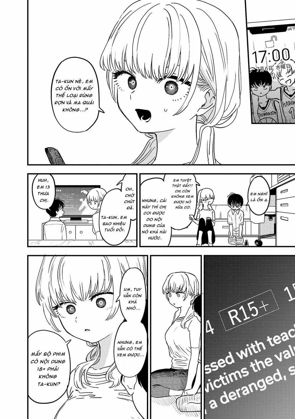 tôi yêu chị gái nhà bên Chapter 8 trang 2