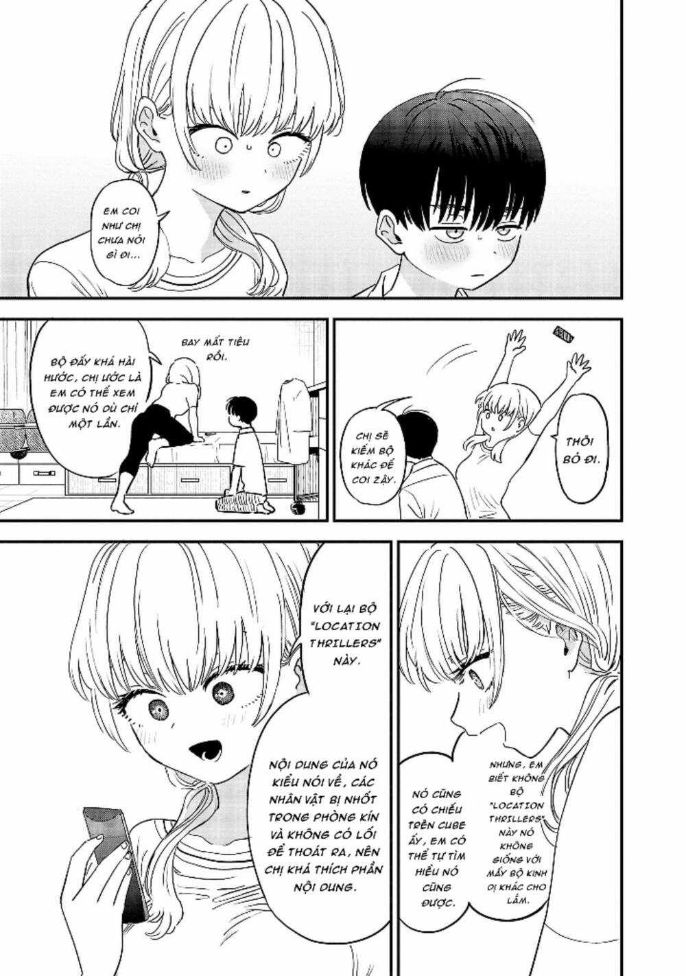 tôi yêu chị gái nhà bên Chapter 8 trang 3