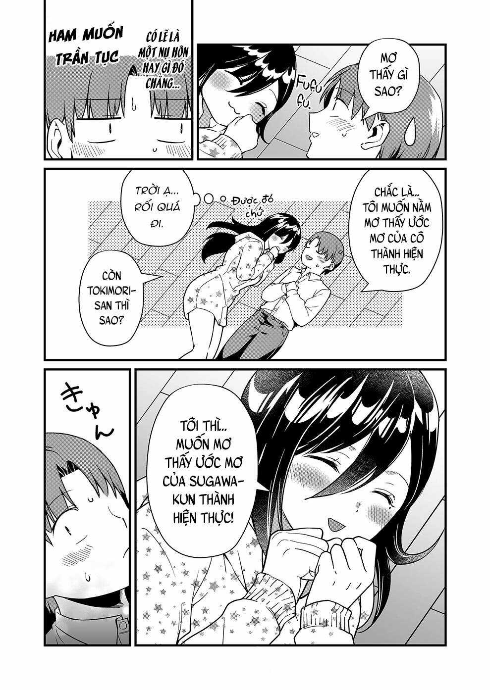 Tokimori-San Chẳng Chút Phòng Bị!! Chapter 28 trang 4