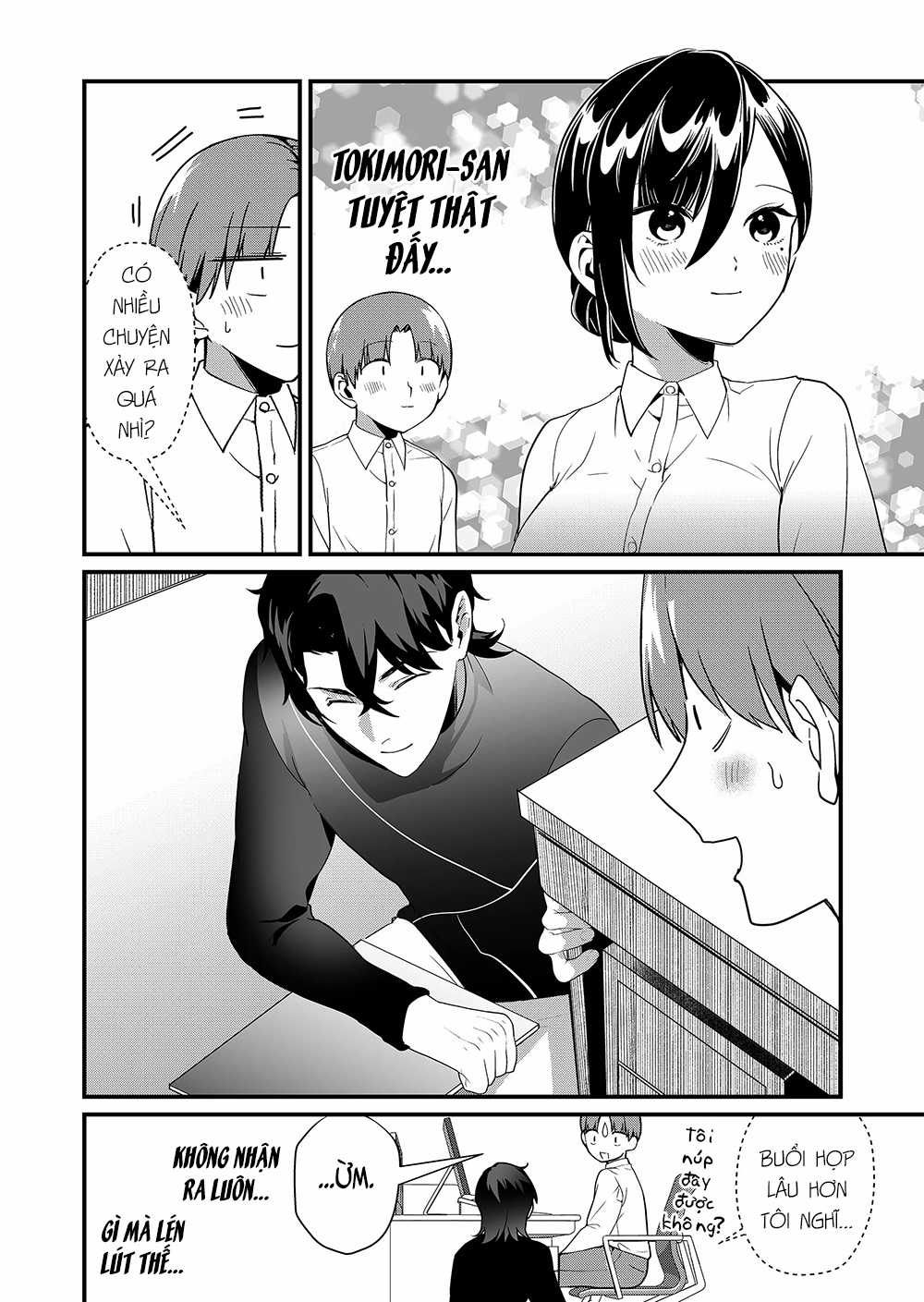 Tokimori-San Chẳng Chút Phòng Bị!! Chapter 43 trang 4