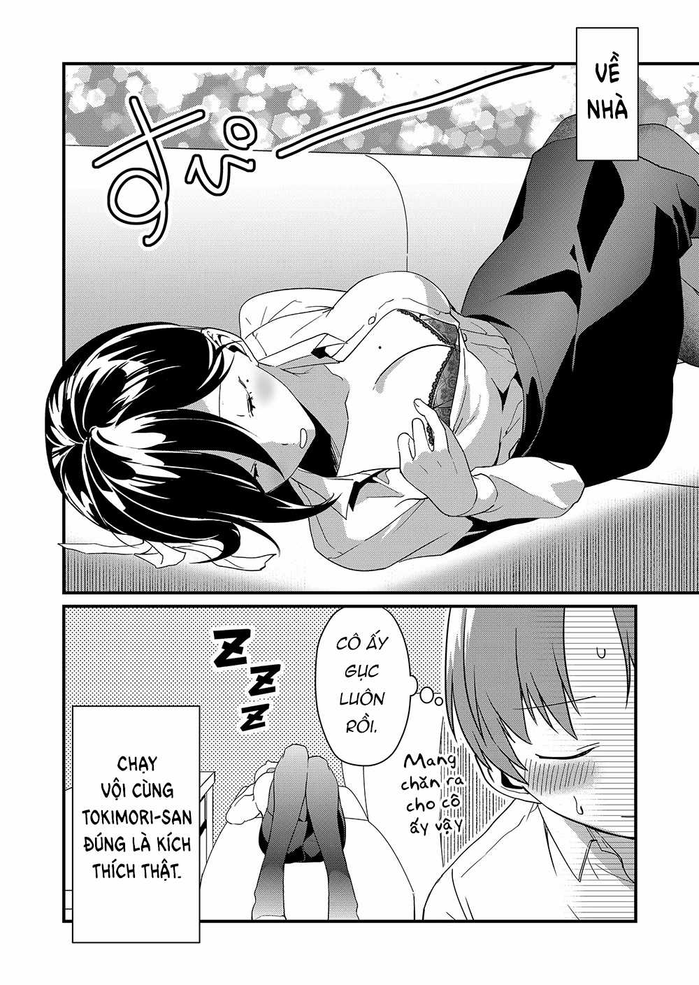 Tokimori-San Chẳng Chút Phòng Bị!! Chapter 44 trang 12