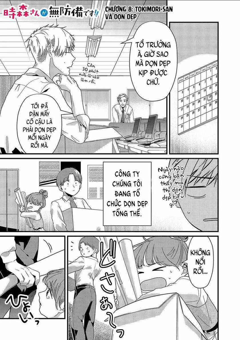 Tokimori-San Chẳng Chút Phòng Bị!! Chapter 8 trang 1
