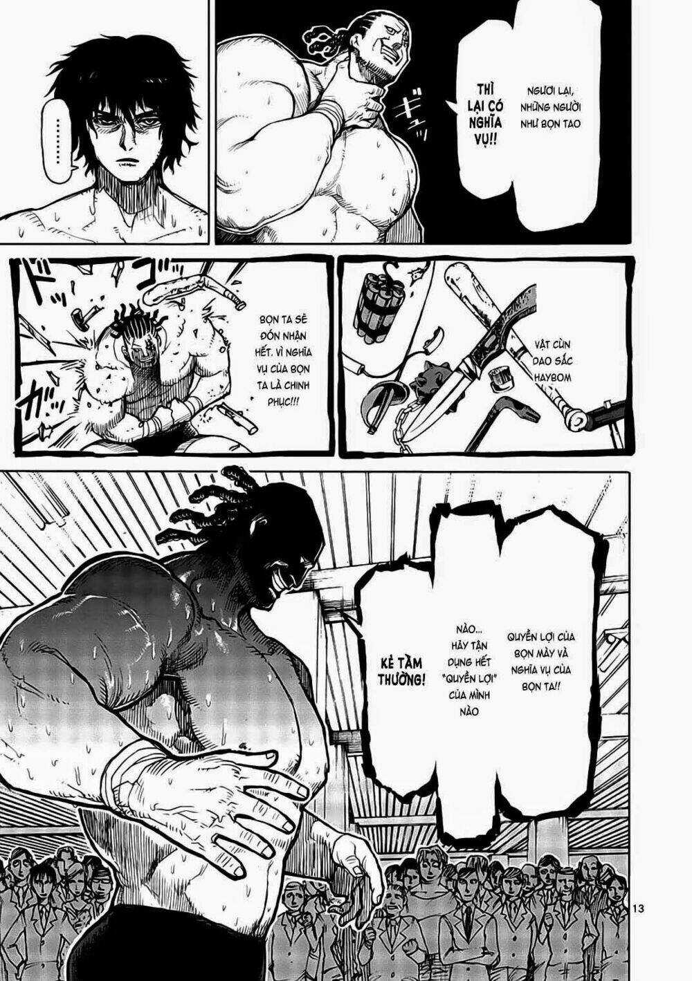 Tokita Ouma - Đấu sĩ Atula Chapter 14 trang 12