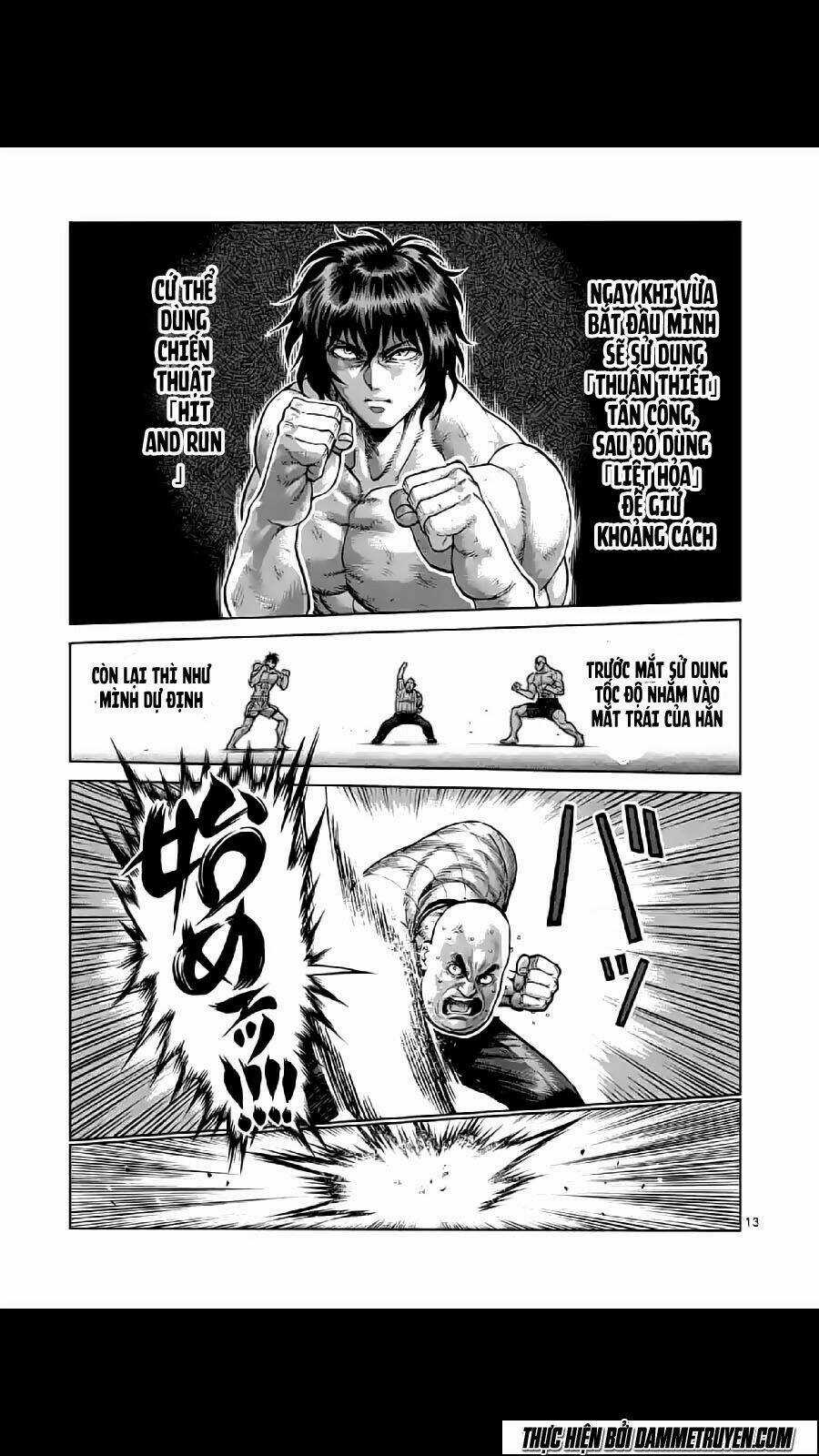 Tokita Ouma - Đấu sĩ Atula Chapter 216 trang 12