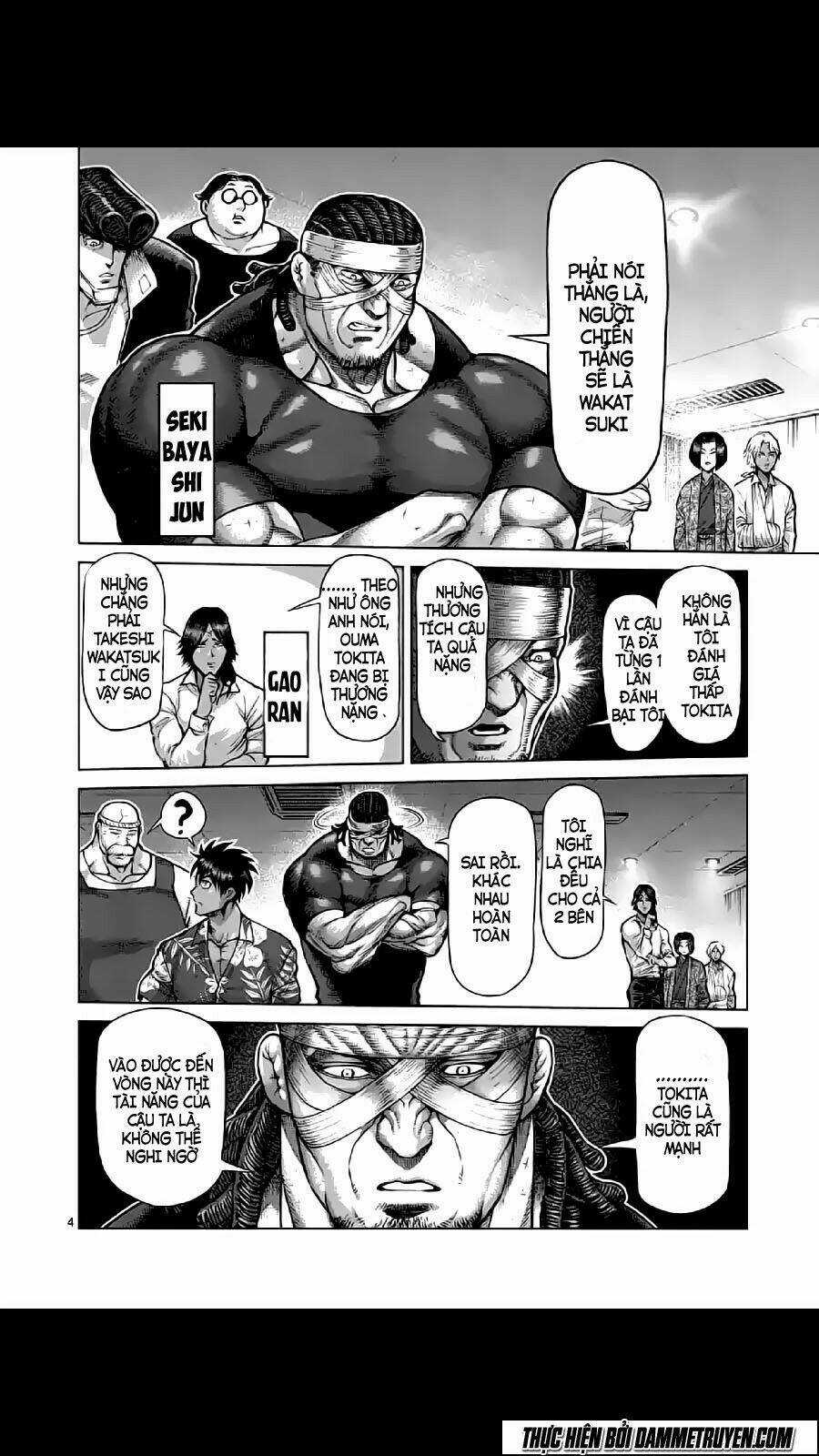 Tokita Ouma - Đấu sĩ Atula Chapter 216 trang 3