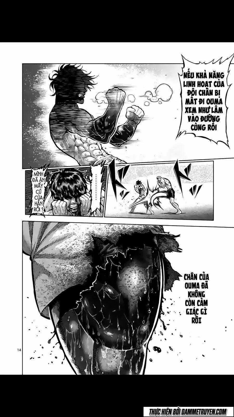 Tokita Ouma - Đấu sĩ Atula Chapter 219 trang 14