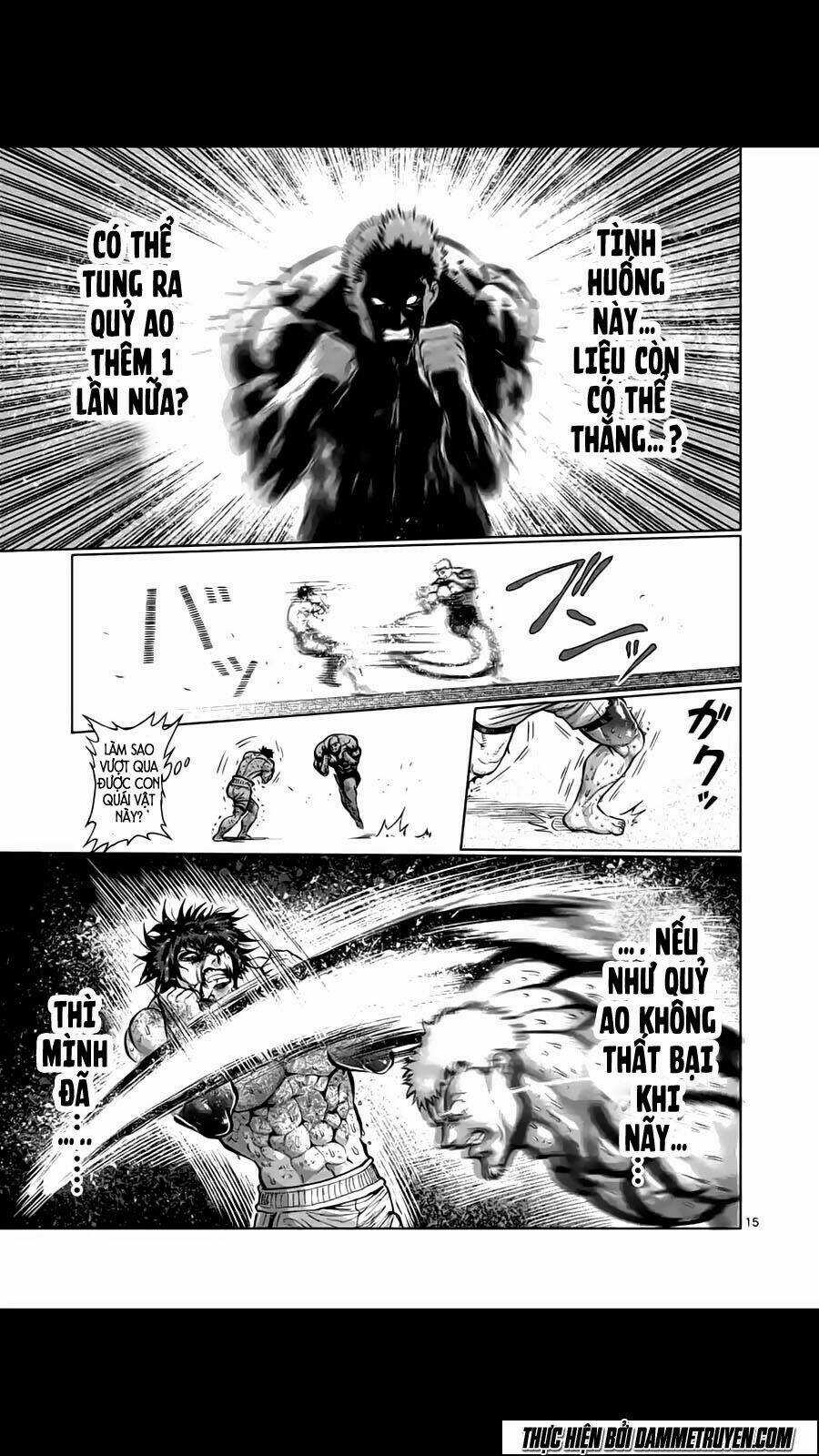 Tokita Ouma - Đấu sĩ Atula Chapter 219 trang 15