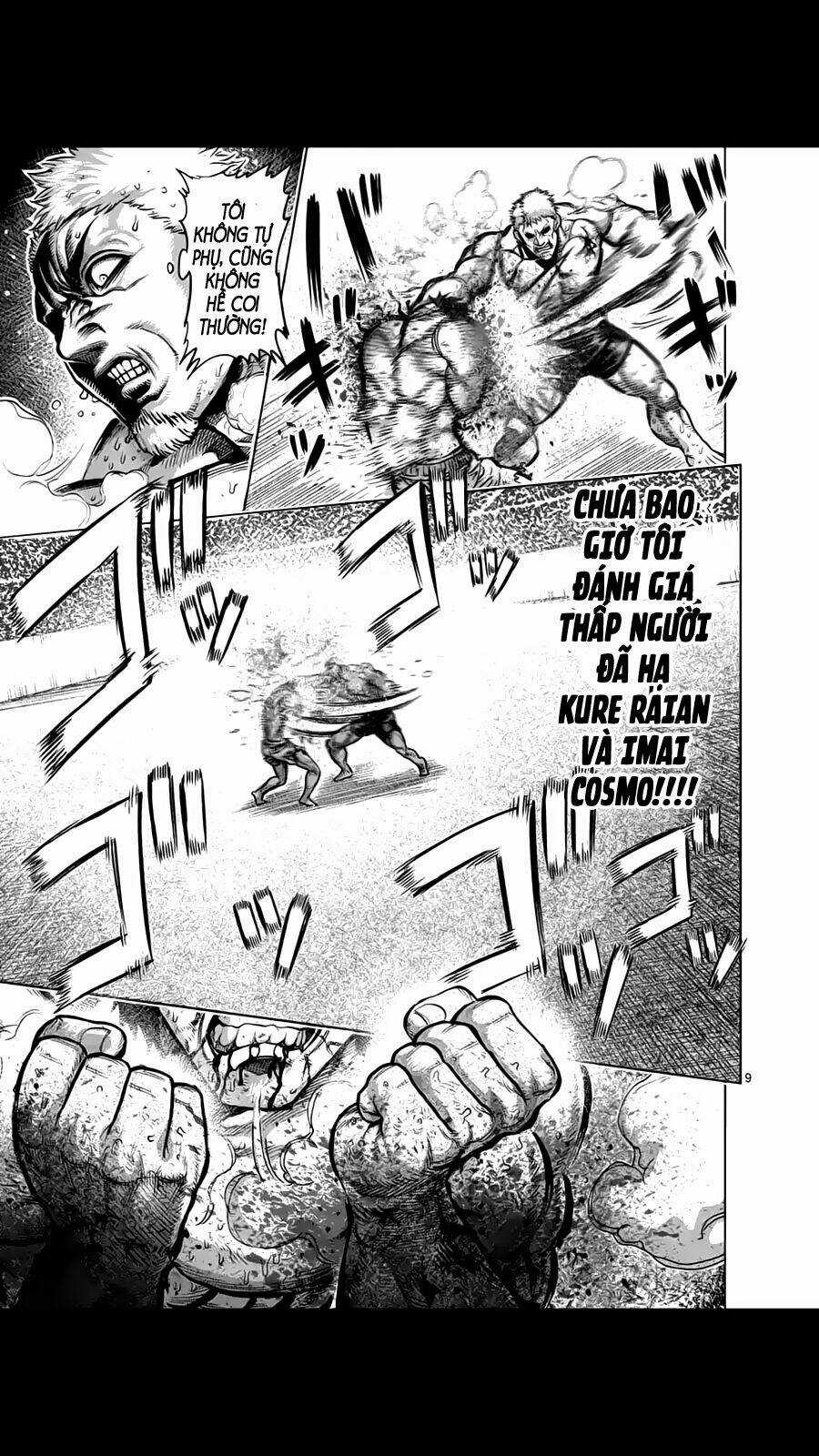 Tokita Ouma - Đấu sĩ Atula Chapter 220 trang 9