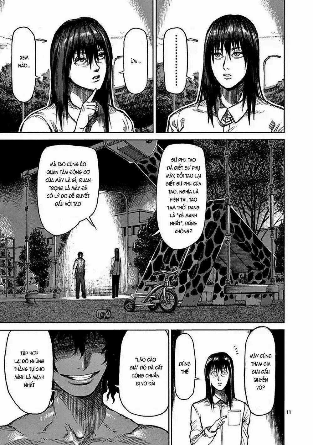 Tokita Ouma - Đấu sĩ Atula Chapter 24 trang 15