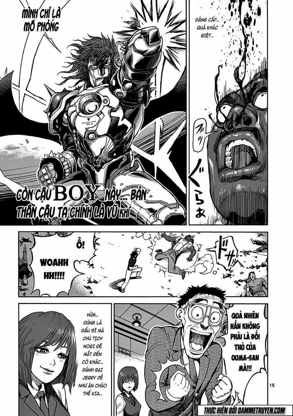 Tokita Ouma - Đấu sĩ Atula Chapter 28 trang 14