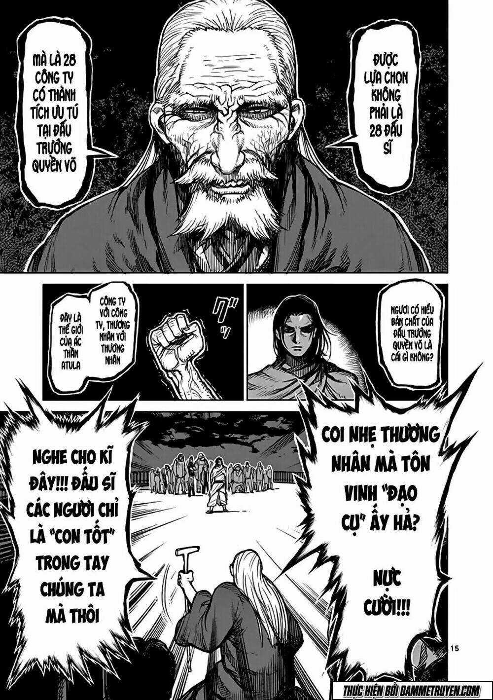 Tokita Ouma - Đấu sĩ Atula Chapter 30 trang 15