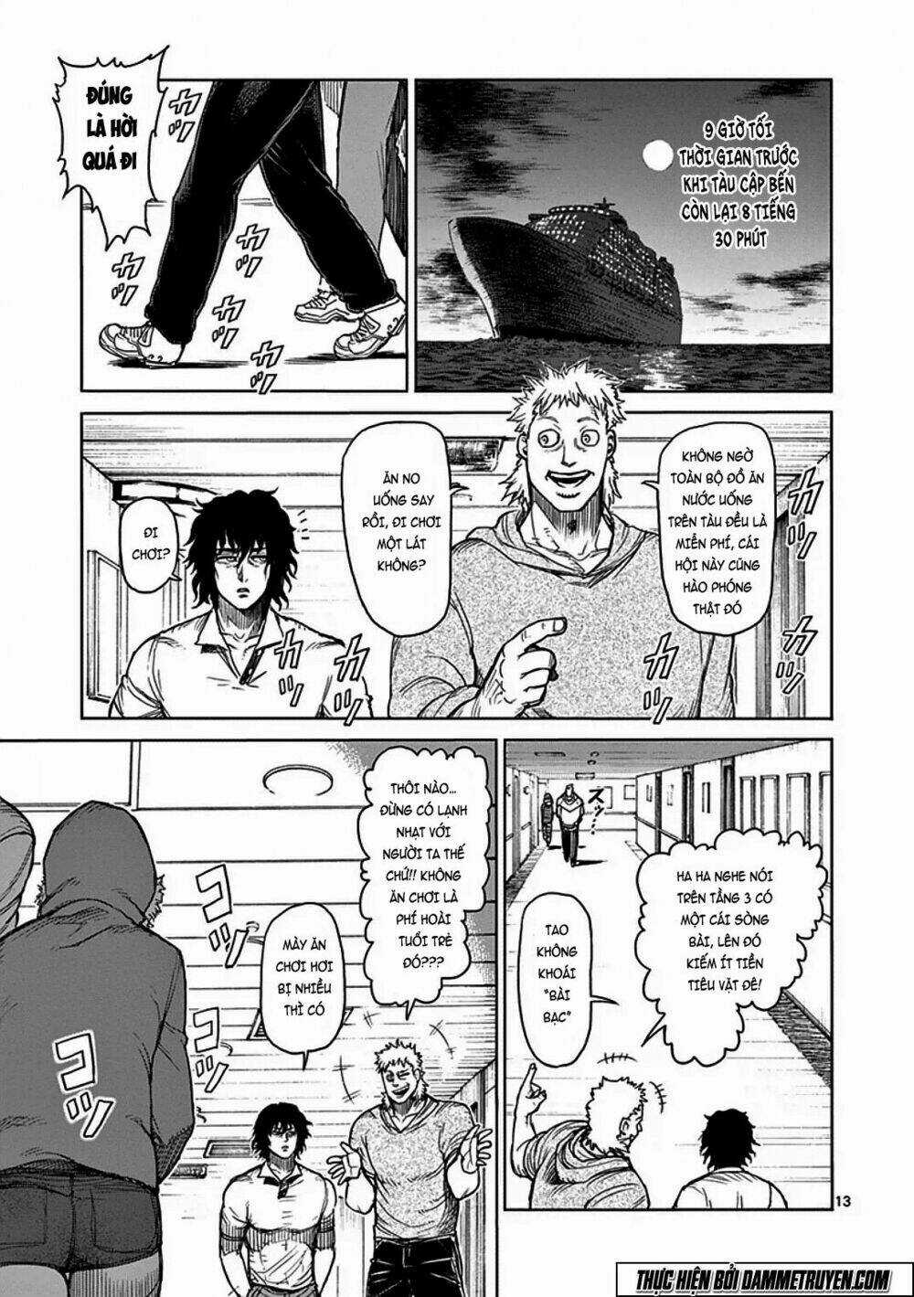 Tokita Ouma - Đấu sĩ Atula Chapter 35 trang 13