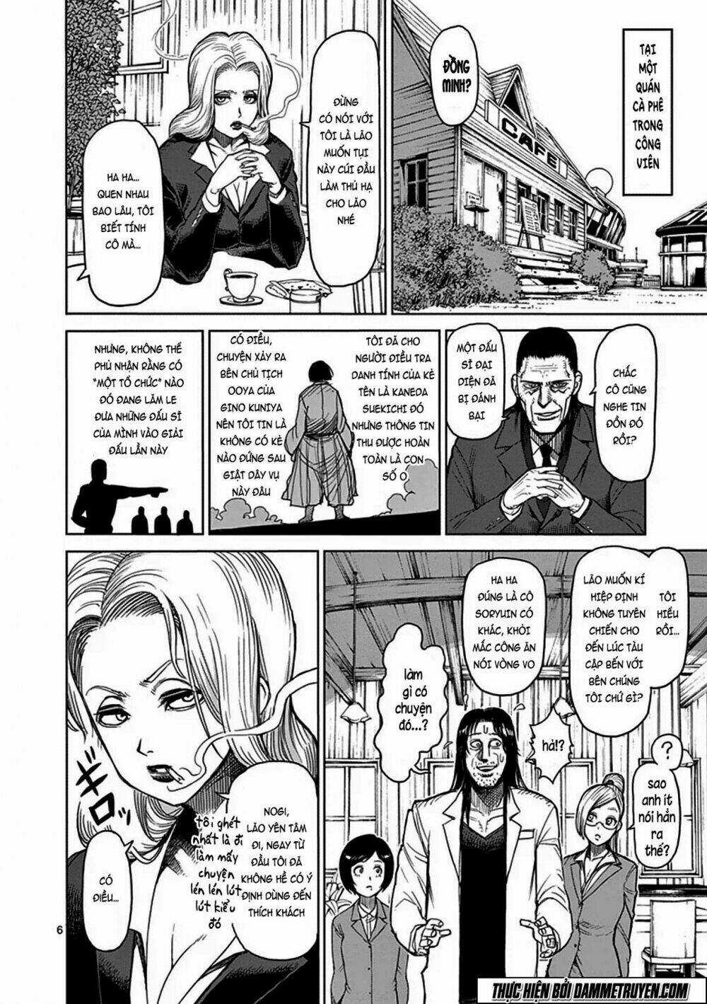 Tokita Ouma - Đấu sĩ Atula Chapter 35 trang 6