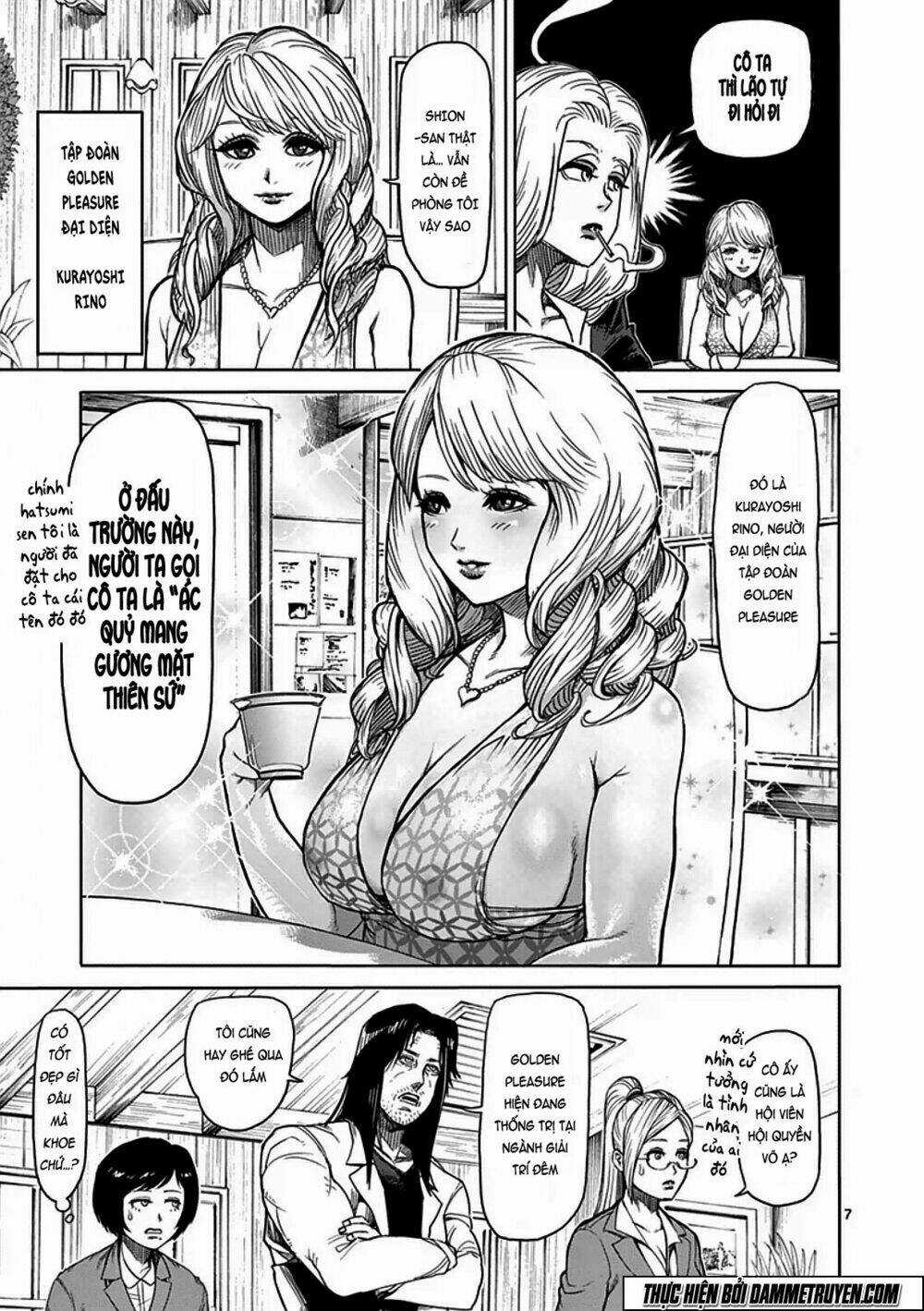 Tokita Ouma - Đấu sĩ Atula Chapter 35 trang 7