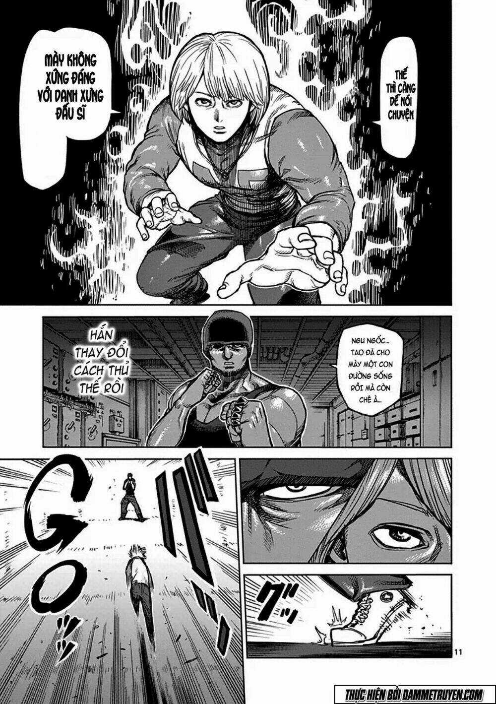 Tokita Ouma - Đấu sĩ Atula Chapter 36 trang 11