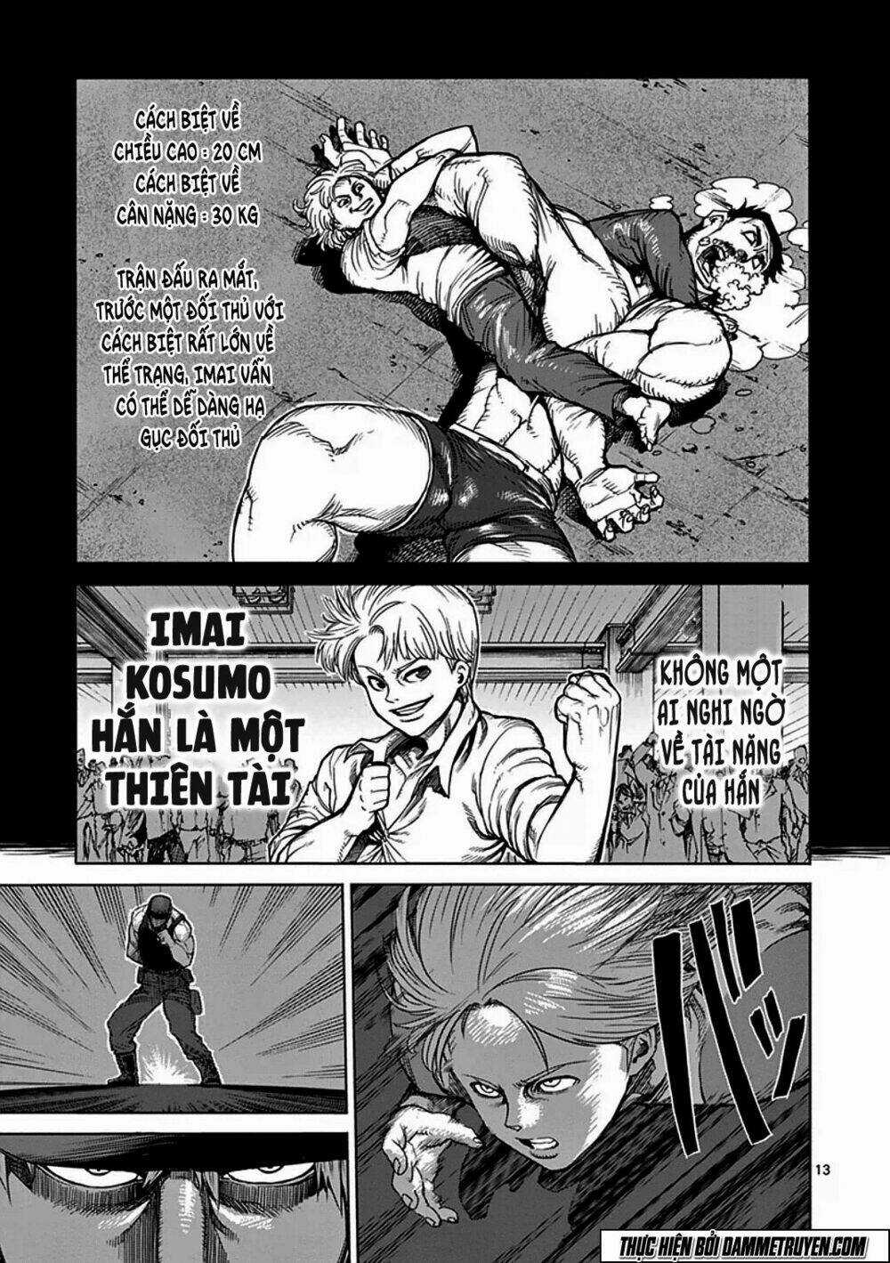 Tokita Ouma - Đấu sĩ Atula Chapter 36 trang 13