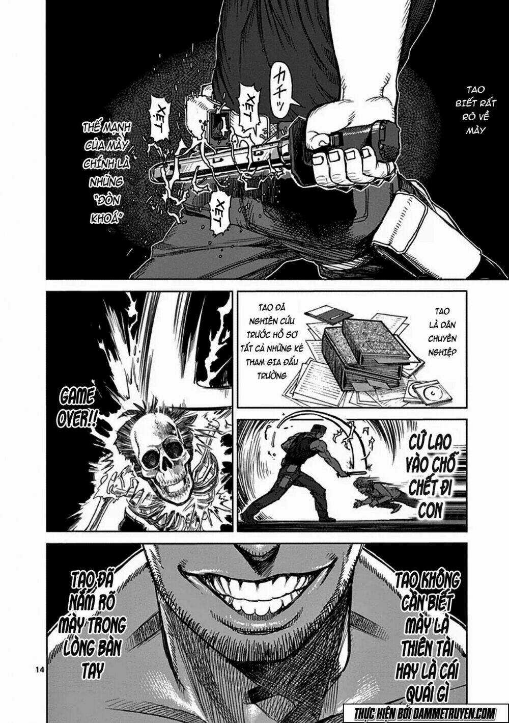 Tokita Ouma - Đấu sĩ Atula Chapter 36 trang 14