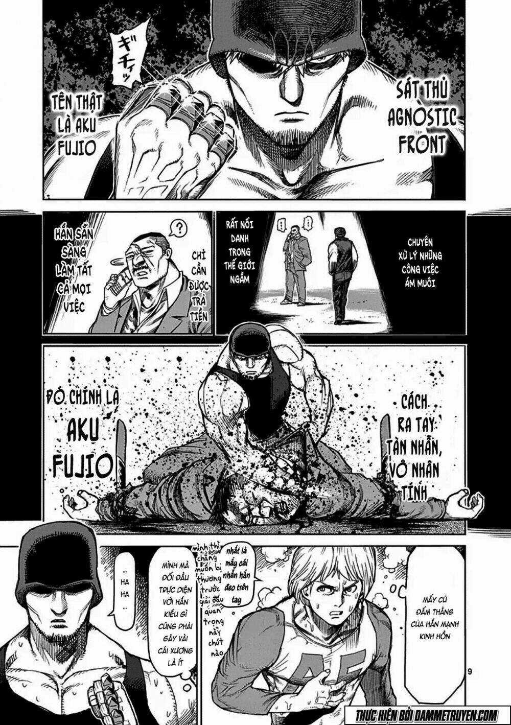 Tokita Ouma - Đấu sĩ Atula Chapter 36 trang 9