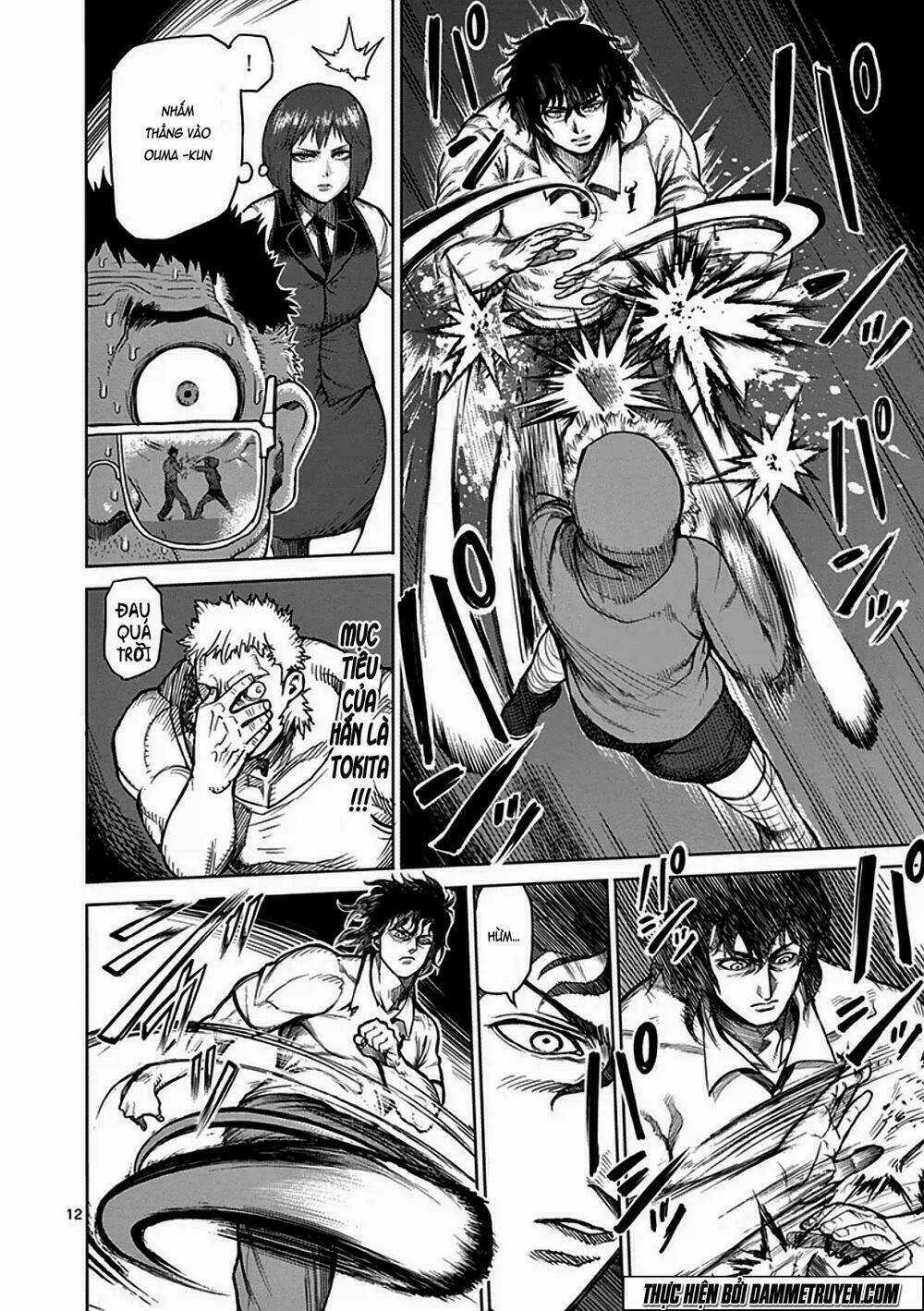 Tokita Ouma - Đấu sĩ Atula Chapter 37 trang 12