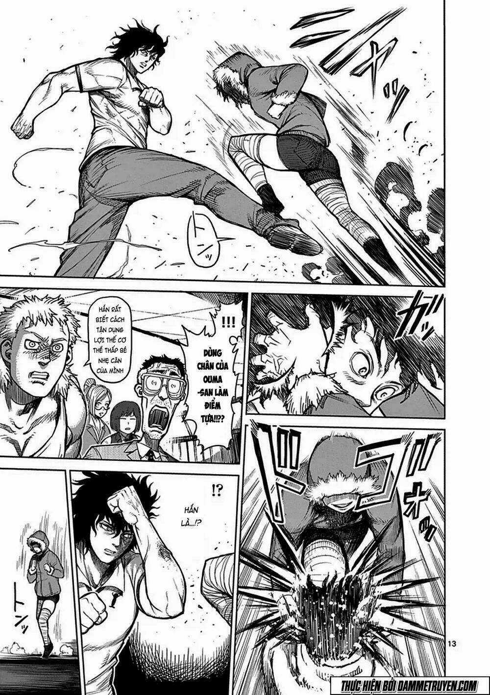 Tokita Ouma - Đấu sĩ Atula Chapter 37 trang 13