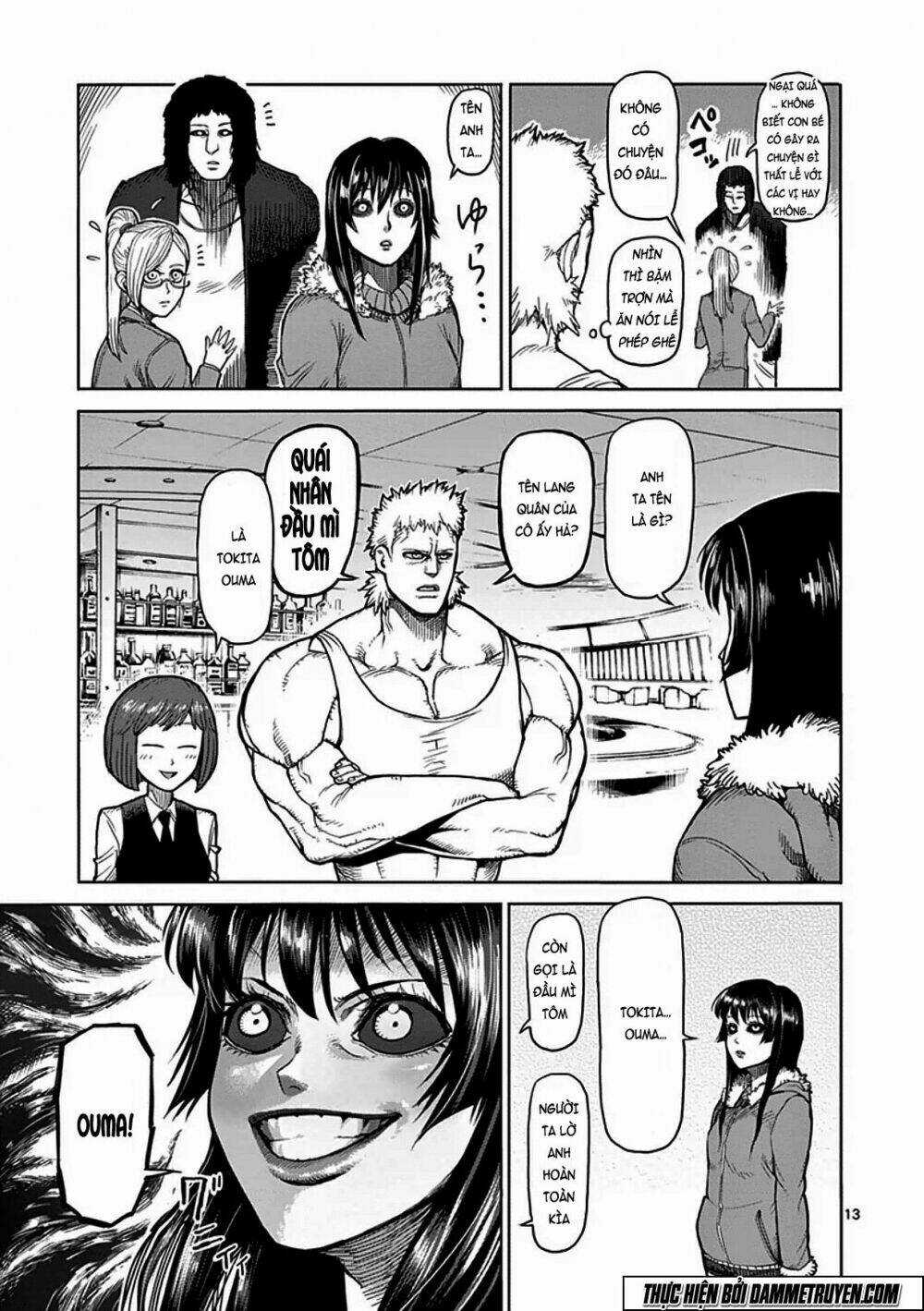 Tokita Ouma - Đấu sĩ Atula Chapter 38 trang 13