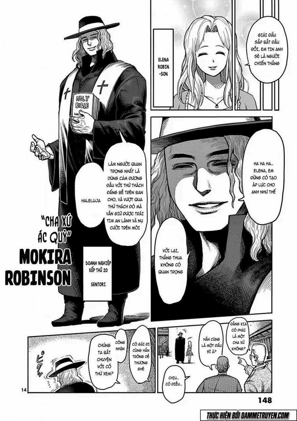 Tokita Ouma - Đấu sĩ Atula Chapter 39 trang 14