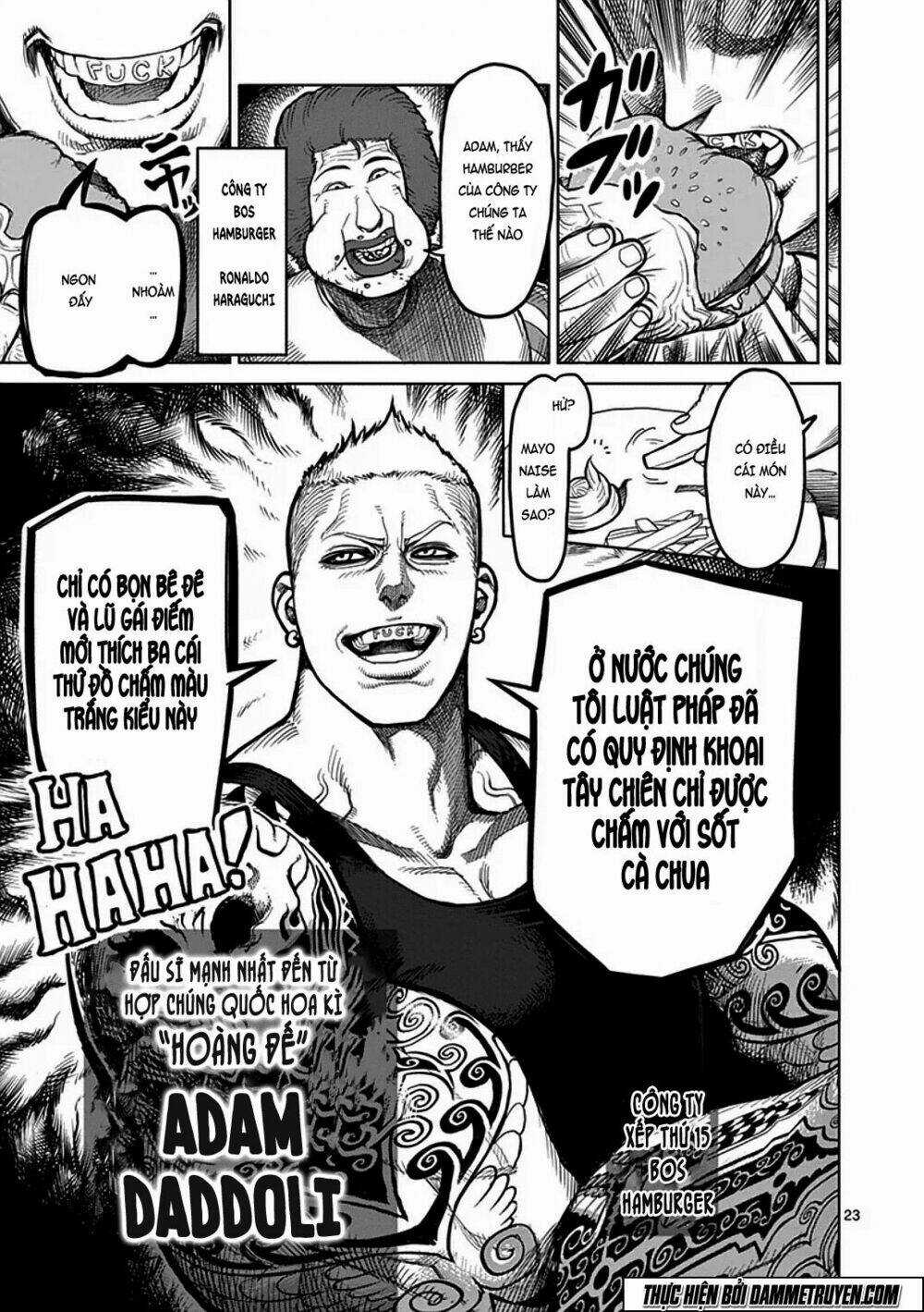 Tokita Ouma - Đấu sĩ Atula Chapter 39 trang 23