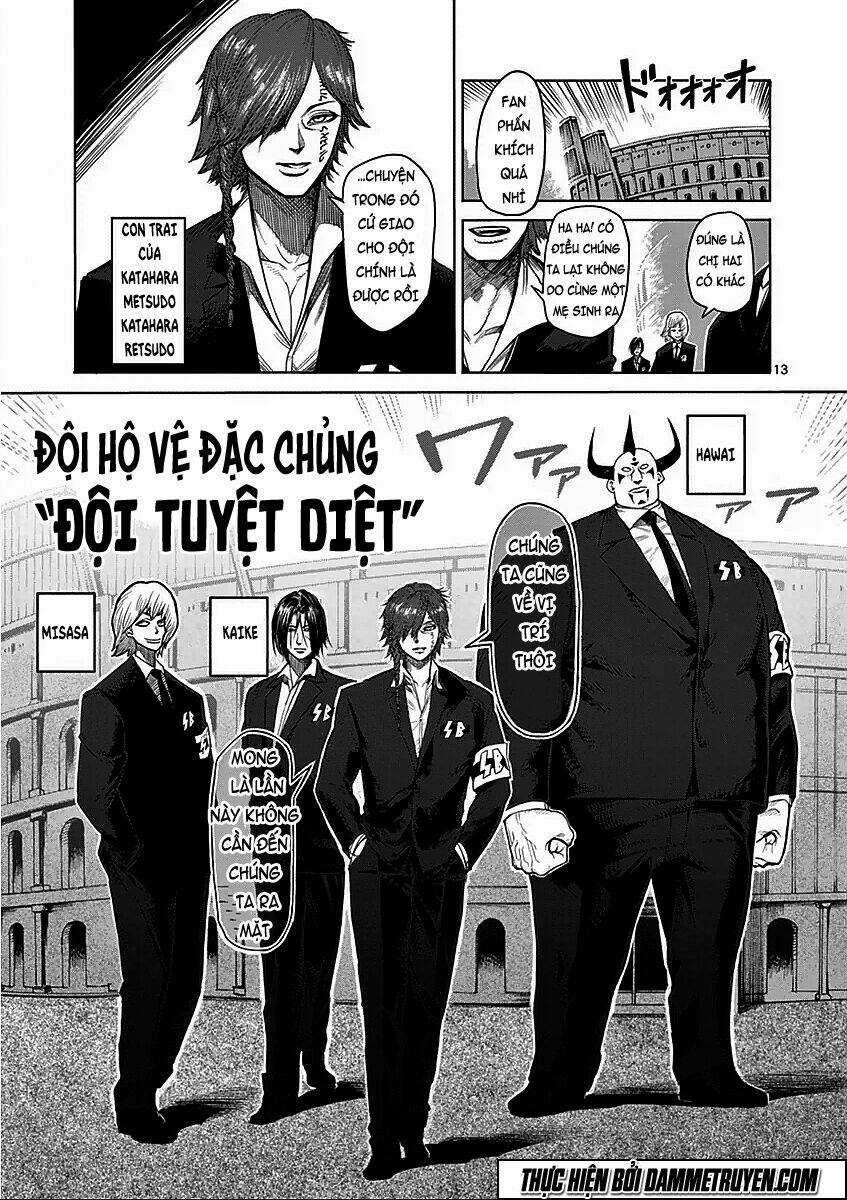 Tokita Ouma - Đấu sĩ Atula Chapter 43 trang 12