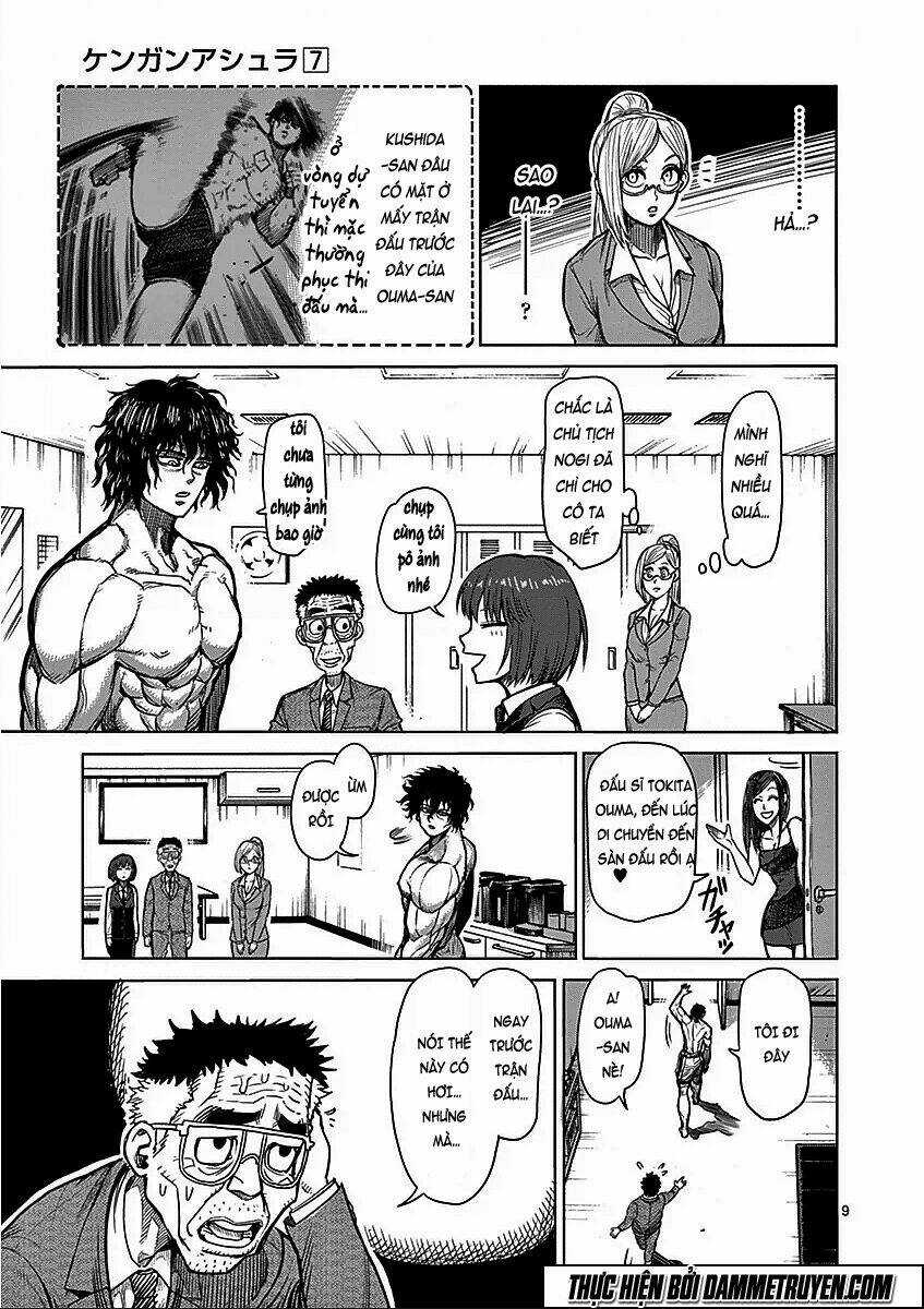 Tokita Ouma - Đấu sĩ Atula Chapter 57 trang 8