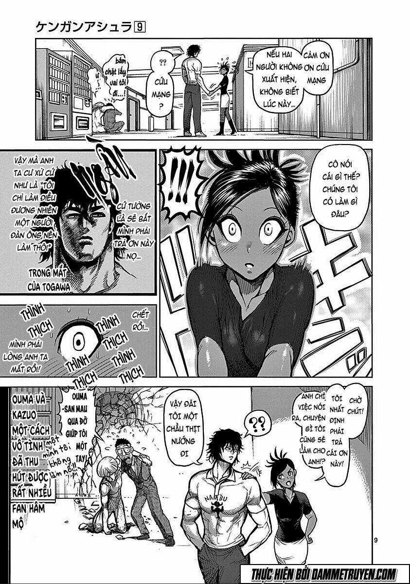 Tokita Ouma - Đấu sĩ Atula Chapter 68 trang 9