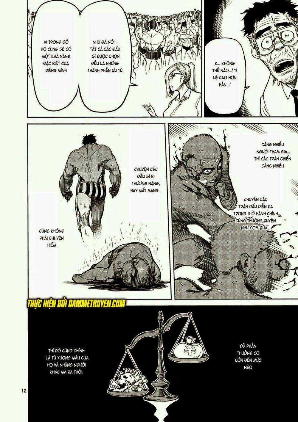 Tokita Ouma - Đấu sĩ Atula Chapter 8 trang 11