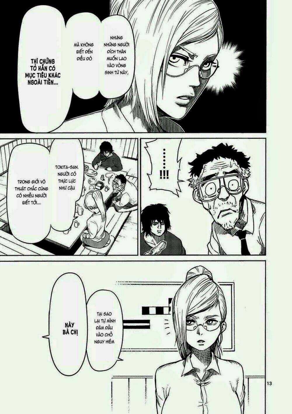 Tokita Ouma - Đấu sĩ Atula Chapter 8 trang 12