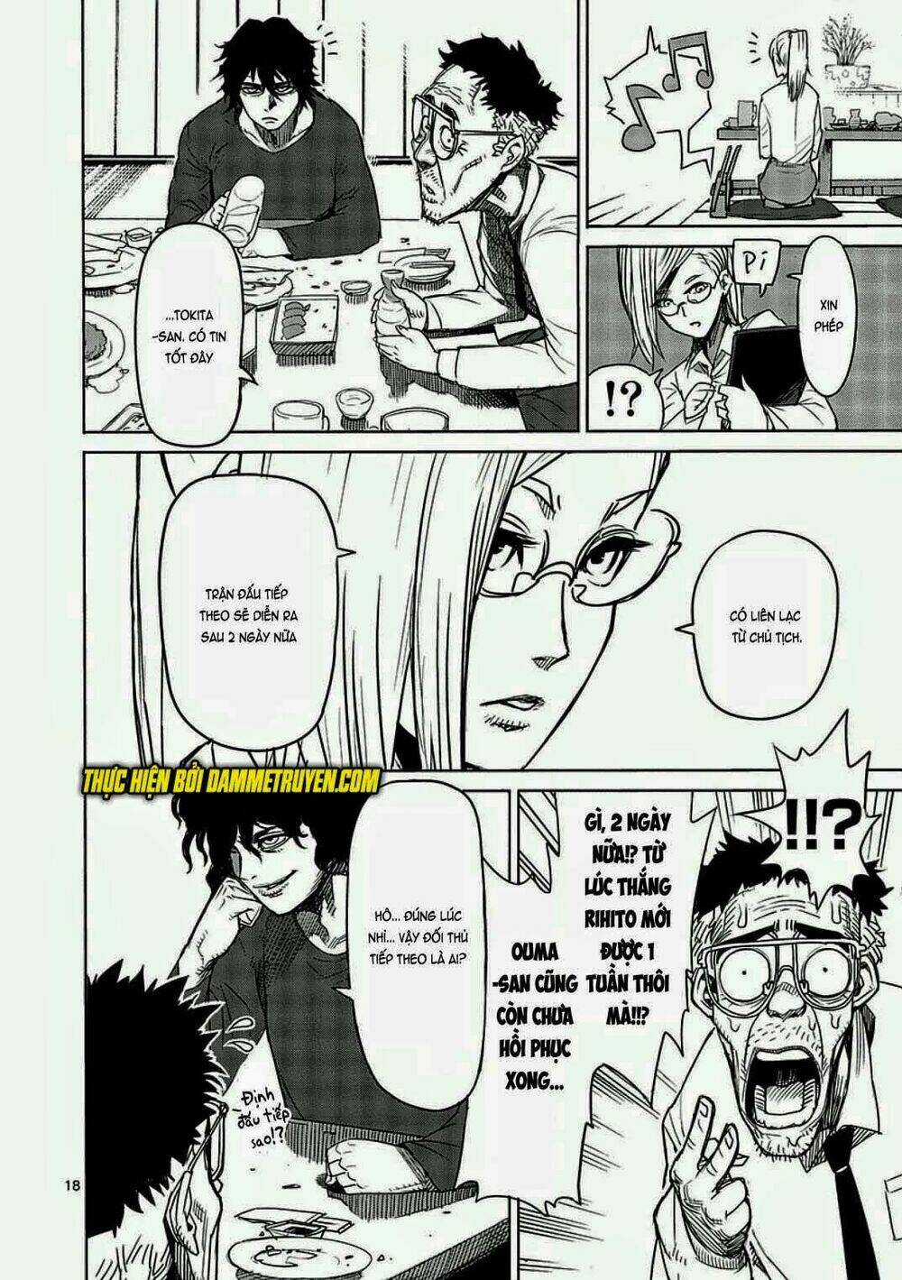 Tokita Ouma - Đấu sĩ Atula Chapter 8 trang 17