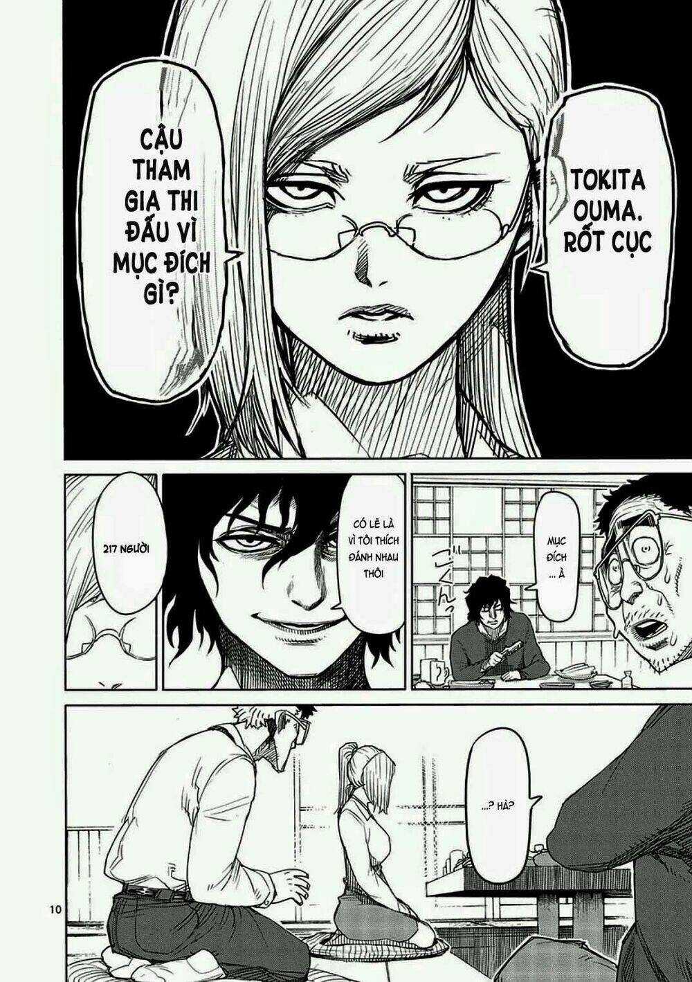 Tokita Ouma - Đấu sĩ Atula Chapter 8 trang 9