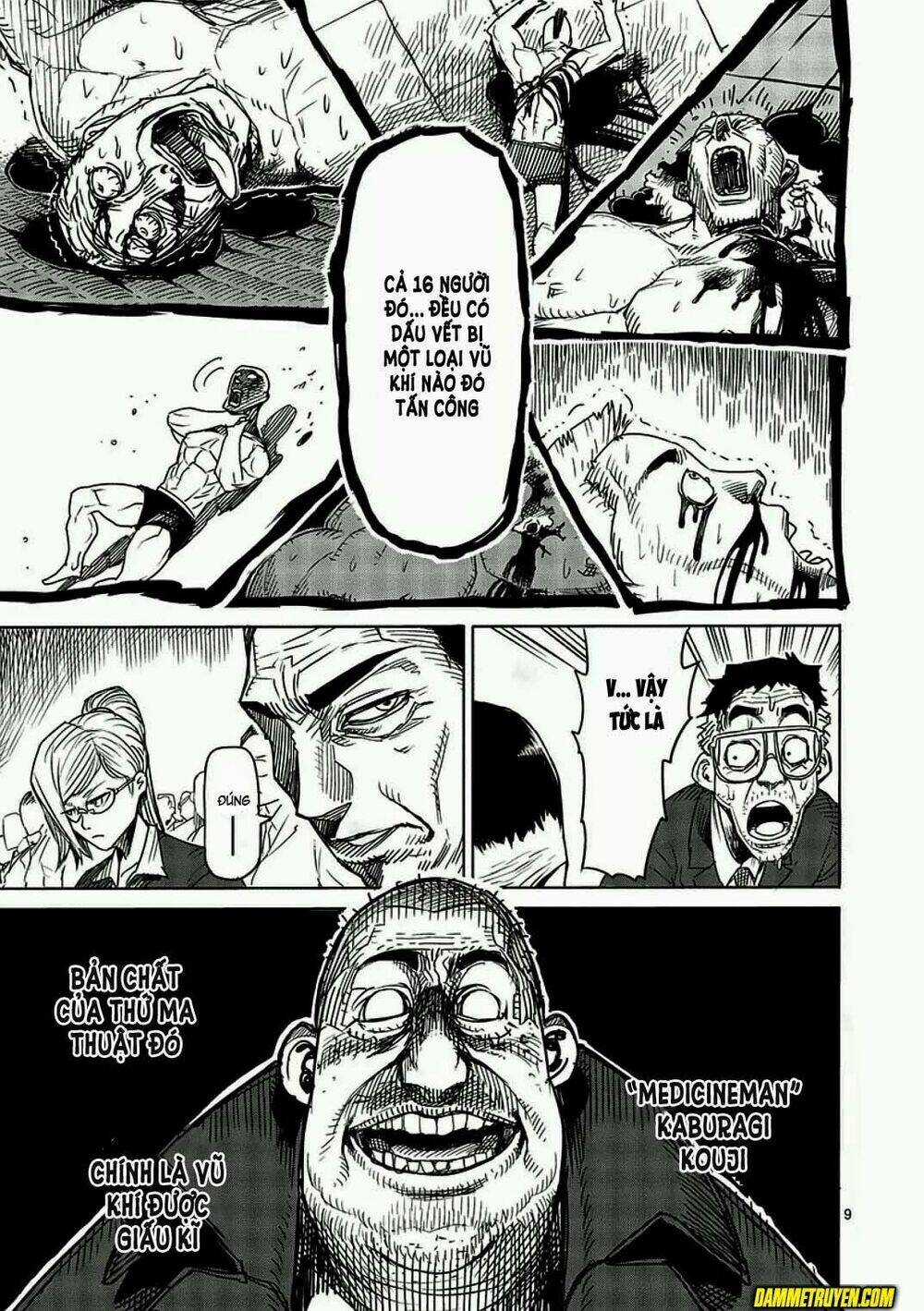 Tokita Ouma - Đấu sĩ Atula Chapter 9 trang 8