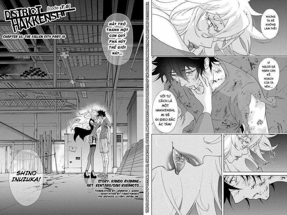 Tokku Hakkenshi Chapter 64 trang 8