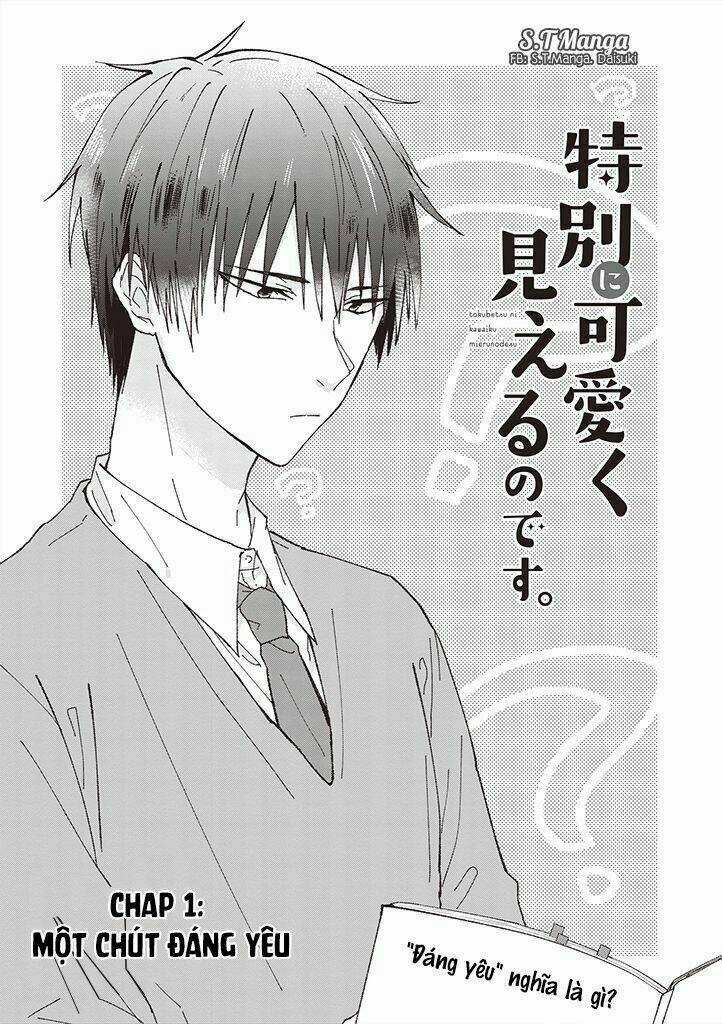 TOKUBETSU NI KAWAIKU MIERU NO DESU. Chapter 1 trang 5