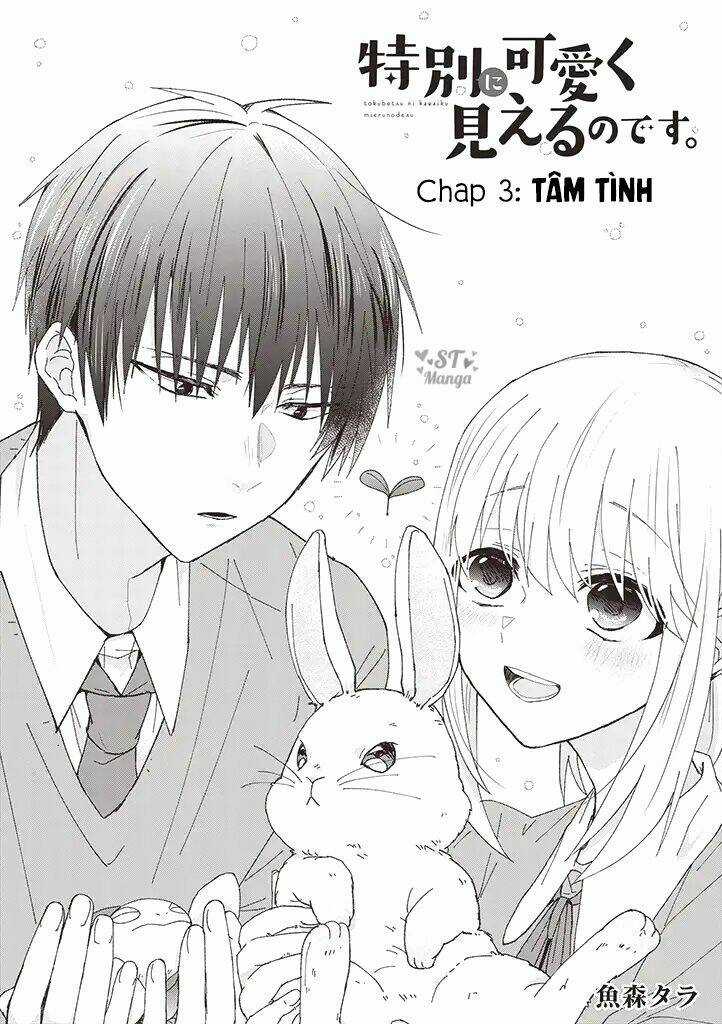 TOKUBETSU NI KAWAIKU MIERU NO DESU. Chapter 3 trang 3