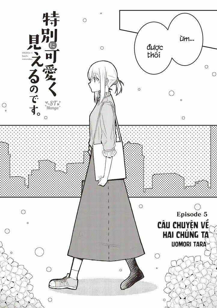 TOKUBETSU NI KAWAIKU MIERU NO DESU. Chapter 5 trang 2